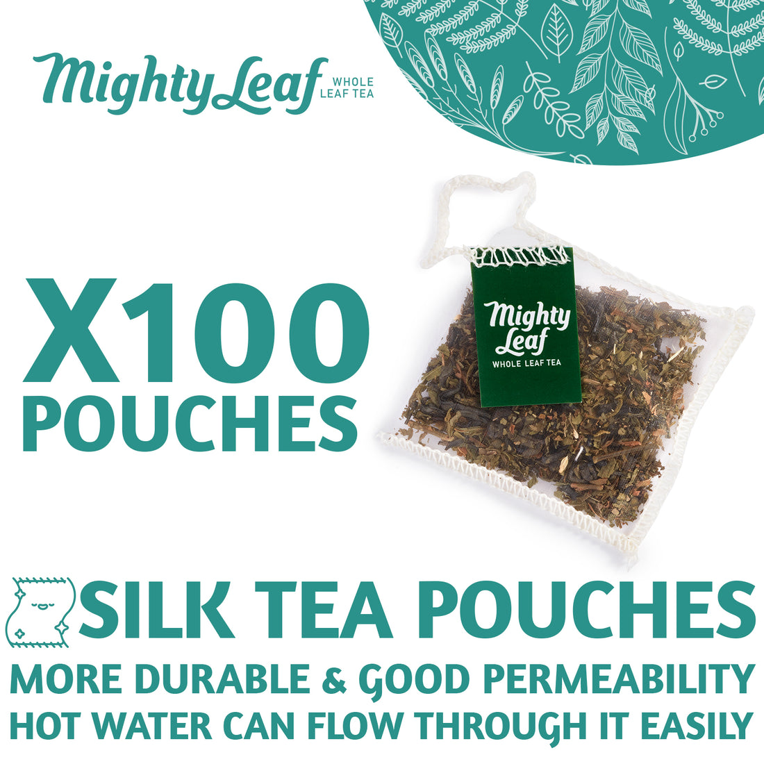 Mighty Leaf Tea - Marrakesh Mint X 100 Tea Pouches
