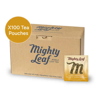 Mighty Leaf Organic Mint Melange X 100 Tea Pouches