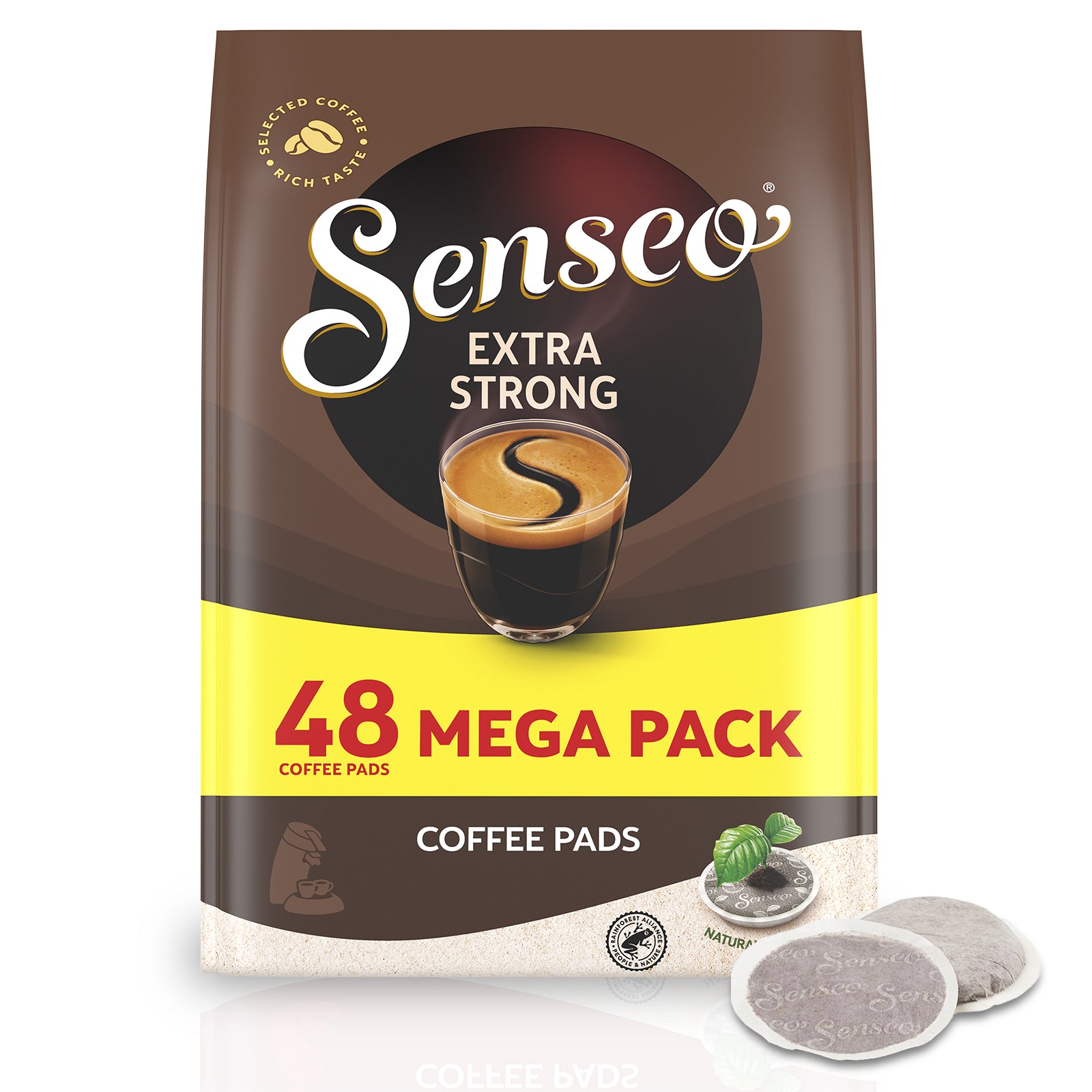 Senseo® Extra Strong Coffee Pads, Dark Roast
