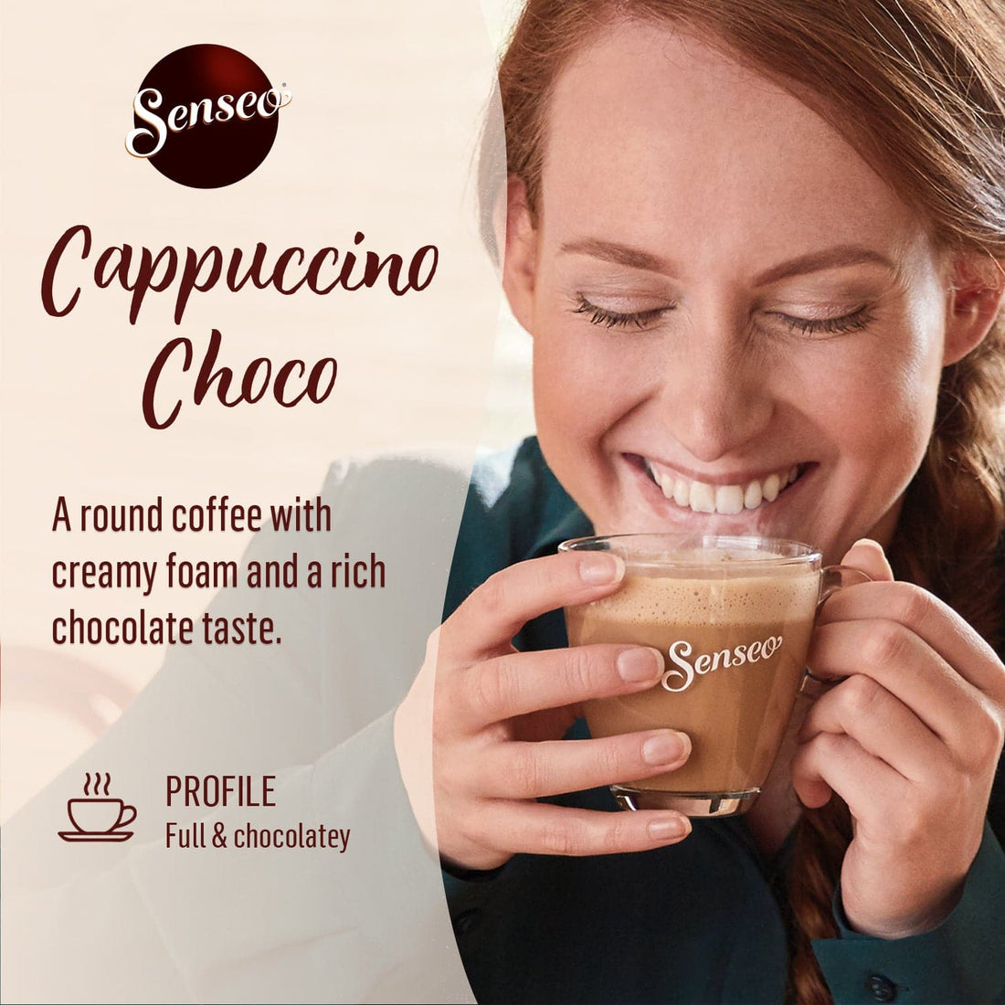 Senseo® Cappuccino Choco Coffee Pads X 80 Pads