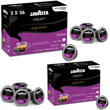 Lavazza Expert Intenso Coffee Capsules - 72 Count