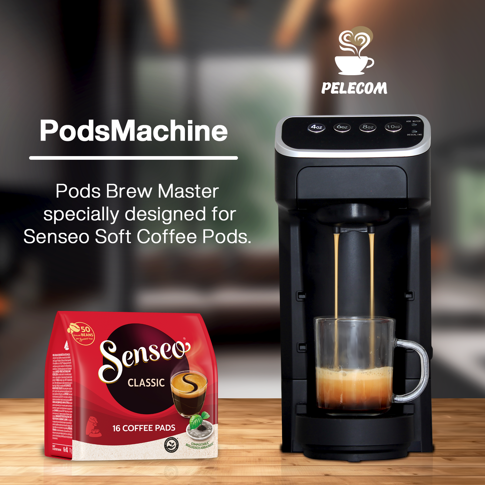 PeleCom Coffee Machine - Thumbnail 4