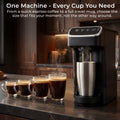 PeleCom Coffee Machine Compatible With Senseo Coffee Pods + Senseo Classic - machine image