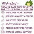 Mighty Leaf Tea Earl Grey Loose Leaf - 1 LB Bag | Black Tea Bergamot  