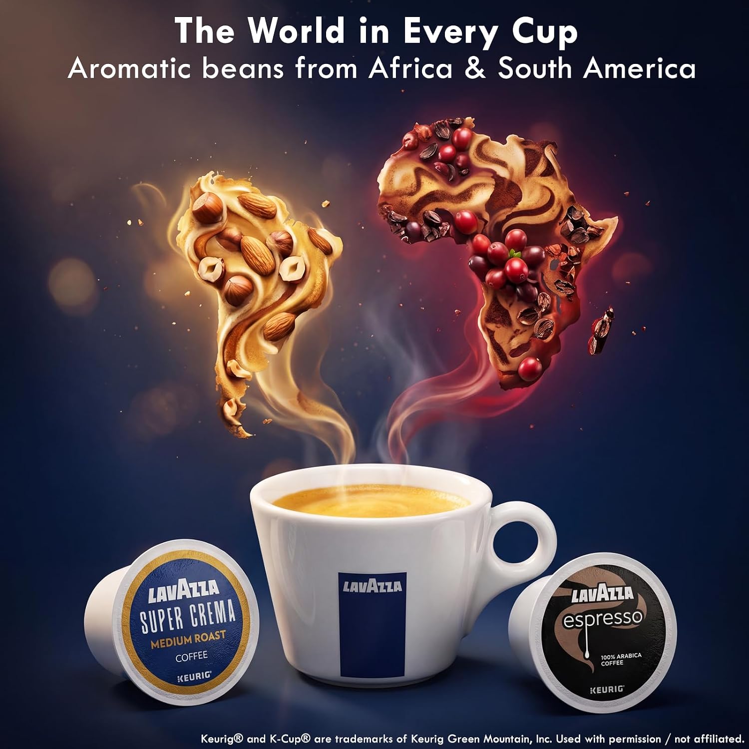 Lavazza Super Crema & Espresso K-Cups - 40 Count