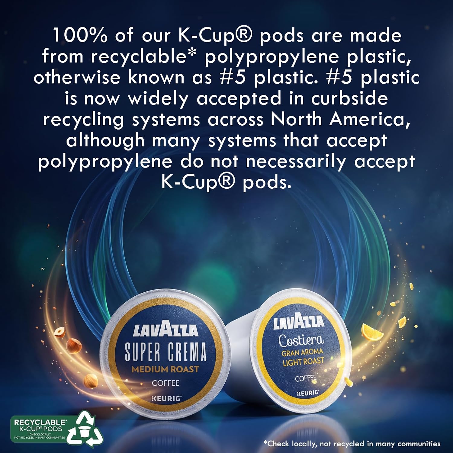 Lavazza Super Crema & Costiera Gran Aroma K-Cups - 40 Count