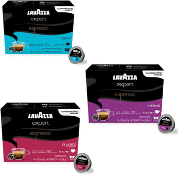 Lavazza Expert Capsules Variety Pack 30 pods - Classic, Intenso, Decaf