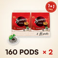 1+1 FREE: 320 Senseo Classic coffee pods, best before Feb 8, 2027