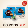 1+1 FREE: 160 Senseo Decaf coffee pods, best before Feb 2, 2027