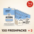 1+1 FREE: 200 FLAVIA Alterra French Roast Freshpacks, best before Mar 3, 2027