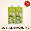 1+1 FREE: 40 FLAVIA Green Tea with Jasmine Freshpacks, best before Dec 24, 2026