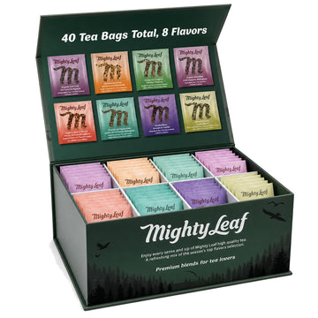 Mighty Leaf Organic Tea Gift Box - 40 Count (8 Flavors)