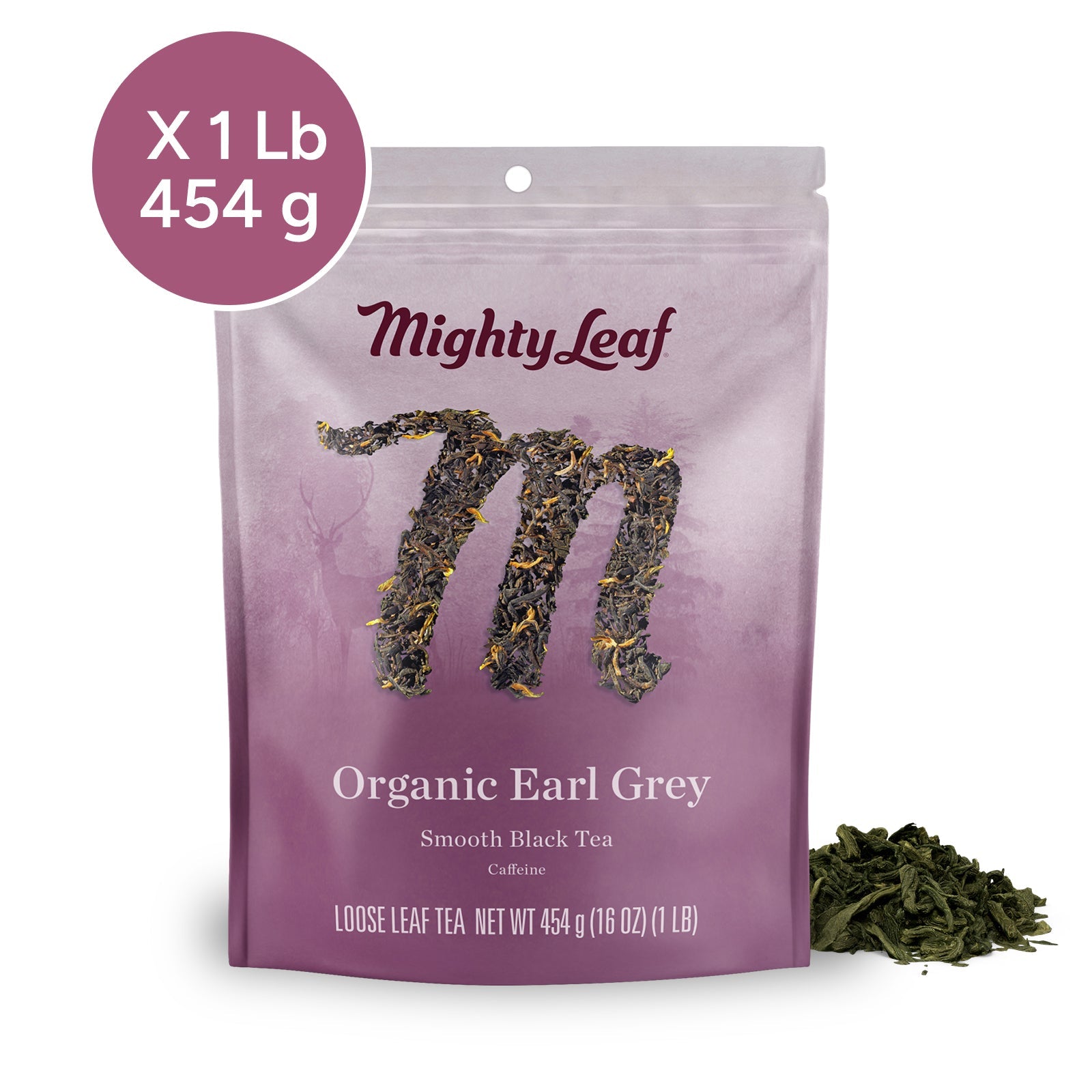 Mighty Leaf Tea Earl Grey Loose Leaf - 1 LB Bag | Black Tea Bergamot  