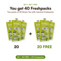 FLAVIA Bright Tea Co. Green Tea with Jasmine Freshpacks: buy 1, get 1 free = 20 + 20 = 40 Freshpacks, best before Dec 24, 2026