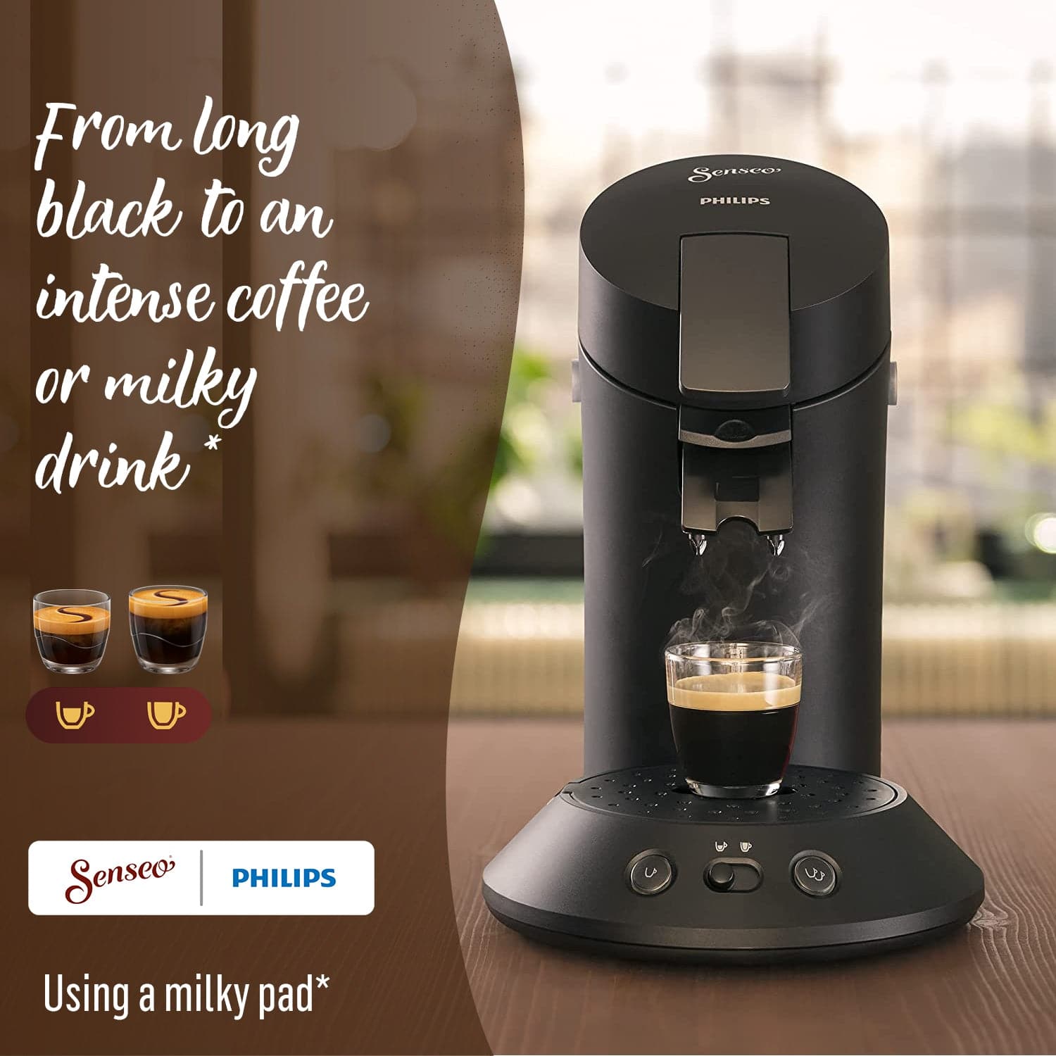 Senseo Dark Roast Coffee Pods  Dark Roast Single-Serve Coffee